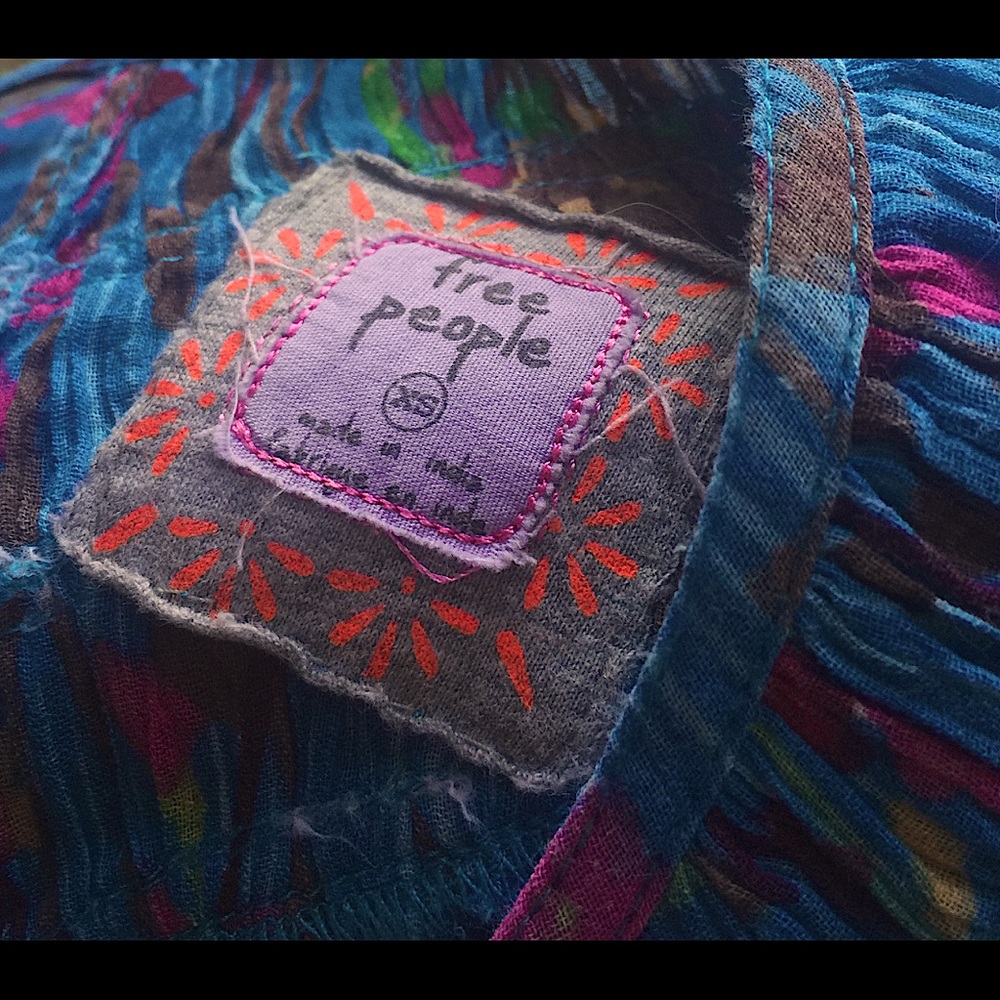 FREE PEOPLE Vintage Floral Blouse - Picture 7 of 7